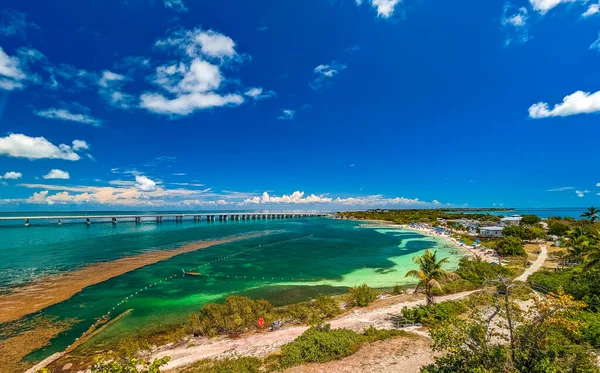 Bahia Honda State Park Calusa Beach Florida Keys Trópusi Partján — Stock Fotó