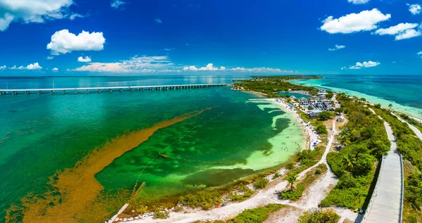 Bahia Honda State Park Calusa Beach Florida Keys Costa Tropicale — Foto Stock
