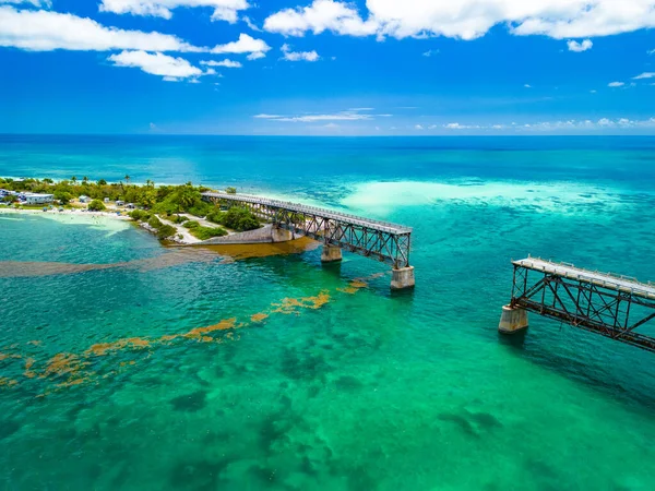 Bahia Honda State Park Calusa Beach Florida Keys Тропическое Побережье — стоковое фото