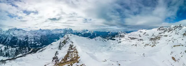 Esquí Invierno Hasliberg Meiringen Bernese Oberland Suiza —  Fotos de Stock