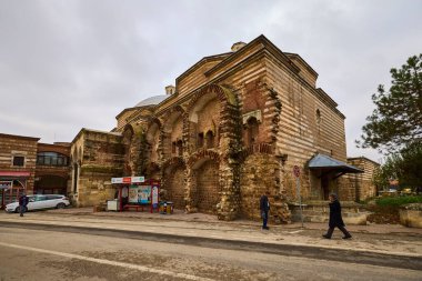 Edirne, Türkiye 23 Kasım 2022. Görüntü: Edirne sokakları, özel yerel yaşam tarzı.