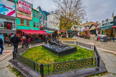 Edirne, Türkiye 23 Kasım 2022. Görüntü: Edirne sokakları, özel yerel yaşam tarzı.