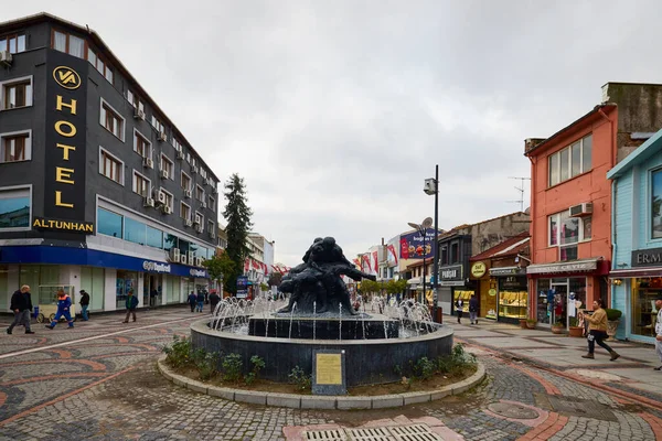 stock image Edirne, Turkey November 23, 2022. Image from the streets of Edirne, specific local lifestyle.