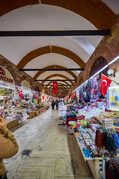 Edirne Turquia Novembro 2022 Vista Interior Mesquita Selimiye Bazar — Fotografia de Stock