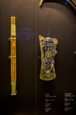 İstanbul, Türkiye, 28 Kasım 2022. Topkapı Sarayı & Harem, Plat, Binalar ve Müzeler içinden görüntüler.