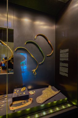 İstanbul, Türkiye, 28 Kasım 2022. Topkapı Sarayı & Harem, Plat, Binalar ve Müzeler içinden görüntüler.