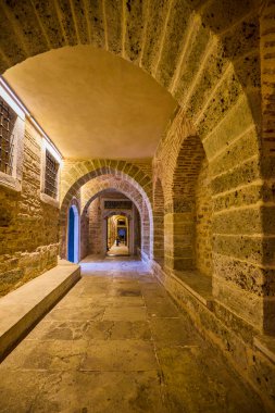 İstanbul, Türkiye, 28 Kasım 2022. Topkapı Sarayı & Harem, Plat, Binalar ve Müzeler içinden görüntüler.