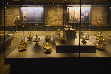 İstanbul, Türkiye, 28 Kasım 2022. Topkapı Sarayı & Harem, Plat, Binalar ve Müzeler içinden görüntüler.