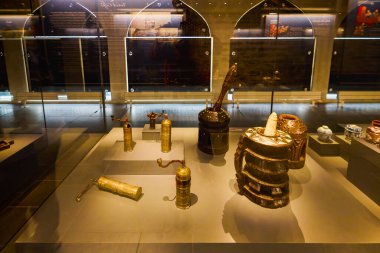 İstanbul, Türkiye, 28 Kasım 2022. Topkapı Sarayı & Harem, Plat, Binalar ve Müzeler içinden görüntüler.