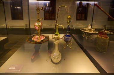 İstanbul, Türkiye, 28 Kasım 2022. Topkapı Sarayı & Harem, Plat, Binalar ve Müzeler içinden görüntüler.