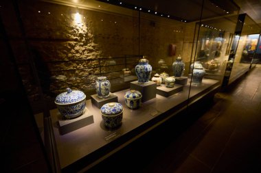 İstanbul, Türkiye, 28 Kasım 2022. Topkapı Sarayı & Harem, Plat, Binalar ve Müzeler içinden görüntüler.