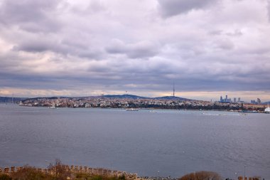 İstanbul Türkiye 29 Kasım 2022 Yeni ve eski kente ait görüntüler