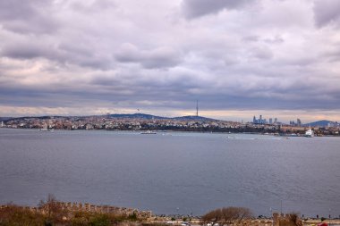 İstanbul Türkiye 29 Kasım 2022 Yeni ve eski kente ait görüntüler