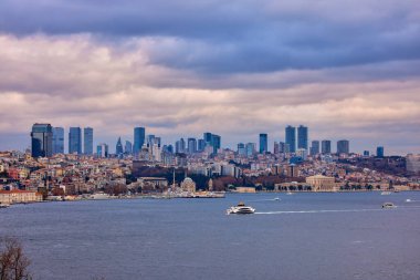 İstanbul Türkiye 29 Kasım 2022 Yeni ve eski kente ait görüntüler