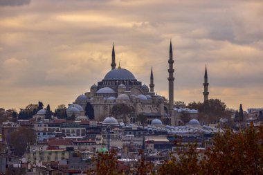 İstanbul Türkiye 29 Kasım 2022 Yeni ve eski kente ait görüntüler