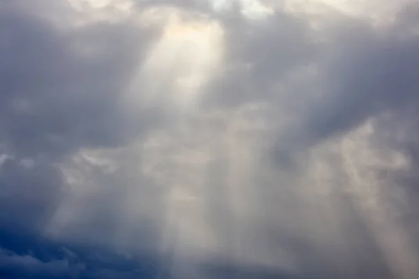 Background Sun Rays Clouds — Stock Photo, Image
