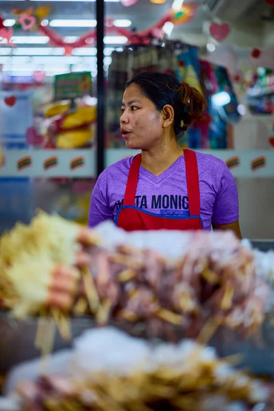 Bangkok Thailand May 2023 Images Chinese City Food Market Night — Stock Photo, Image