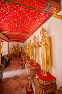Bangkok Tayland 22 Mayıs 2023 Wat Phois, Bangkok Phra Nakhon bölgesinde bir Budist tapınak kompleksi.