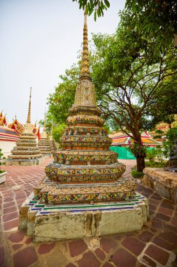 Bangkok Tayland 22 Mayıs 2023 Wat Phois, Bangkok Phra Nakhon bölgesinde bir Budist tapınak kompleksi.