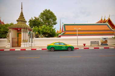 Bangkok Tayland 22 Mayıs 2023 Wat Phois, Bangkok Phra Nakhon bölgesinde bir Budist tapınak kompleksi.