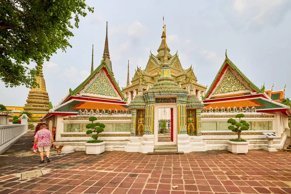 stock image Bangkok Thailand 22 May 2023 images of Wat Phois, a Buddhist temple complex in the Phra Nakhon District, Bangkok.