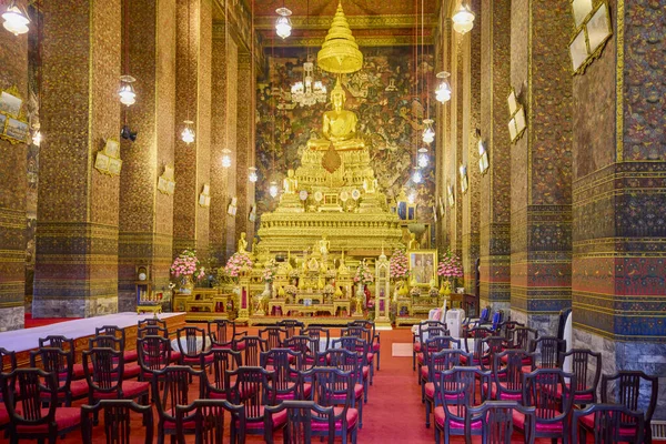 stock image Bangkok Thailand 22 May 2023 images of Wat Phois, a Buddhist temple complex in the Phra Nakhon District, Bangkok.