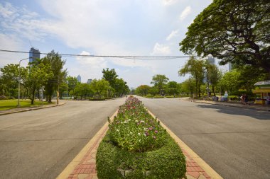 Bangkok Tayland 24 Mayıs 2023. Görüntüler Bangkok Lumphini Park 'tan.