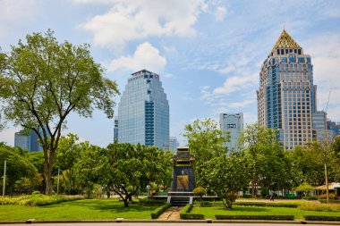 Bangkok Tayland 24 Mayıs 2023. Görüntüler Bangkok Lumphini Park 'tan.