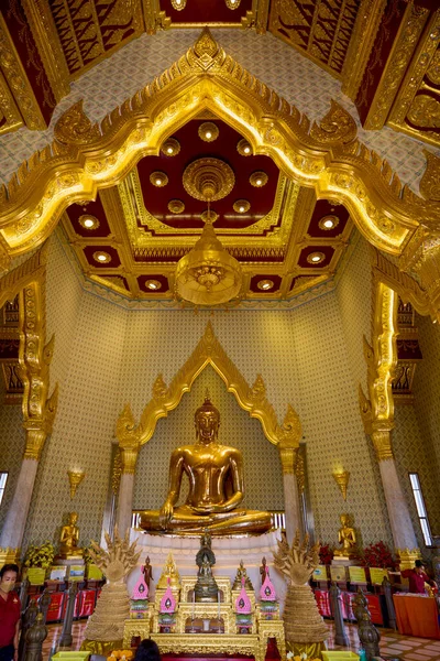 Bangkok Thaïlande Mai 2023 Images Wat Traimit Temple Célèbre Pour — Photo
