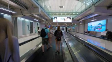 Bangkok Tayland 24 Mayıs 2023 Bangkok geçitlerinde turistlerin görüntüleri.