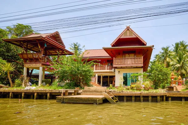 Damnoen Saduak Thailand May 2023 Canals Damnoen Saduak Floating Market — Stock Photo, Image