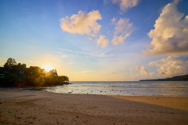 Vackert Landskap Med Stranden Phuket Thailand Från Andamansjön — Stockfoto