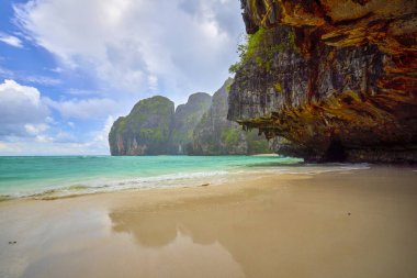 Tayland 'ın Phuke adalarının güzel manzarası, seyahat için manzara.
