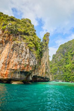 Phuket Tayland 26 Mayıs 2023. Phi Phi Adaları Tur Resimleri, Seyahat Manzarası.