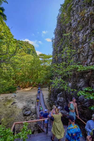 Phuket Thailand Maj 2023 Phi Phi Öarna Tour Bilder Resor — Stockfoto