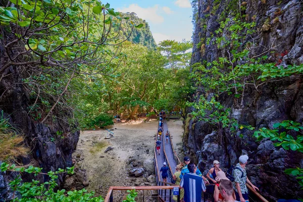 プーケットタイ2023年5月26日 ピピ島ツアー写真 旅行風景 — ストック写真