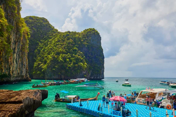 Phuket Tailândia Maio 2023 Phi Phi Islands Tour Fotos Paisagem — Fotografia de Stock