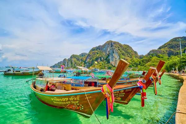 Phuket Thajsko Května2023 Phi Phi Islands Tour Pictures Travel Scenery — Stock fotografie
