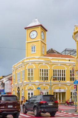 Phuket Tayland 26 Mayıs 2023 Phuket şehrinin eski merkezinden görüntüler.