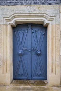 Campulung Muscel, Romanya, 02 Aralık 2023. Negru Voda Manastırı, 14. yüzyılda Radu Negru Voda tarafından kurulan Campulung Muscel rahiplerinden oluşan bir Ortodoks manastırı..