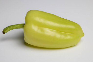 Bell peppers on a white table