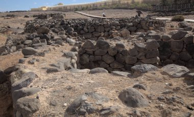 Arkeolojik alan La Guancha, Gran Kanarya 'nın Galdar Belediyesi' nde, adanın kuzey kıyısına yakın. Arkeolojik araştırma devam ediyor
