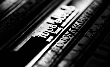 Eski fiziksel yazı tipi, düşük teknoloji geçmişi