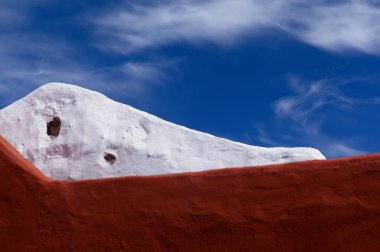 Gran Canaria, adanın güneydoğusundaki eski Ingenio kasabası, mimari detaylar.