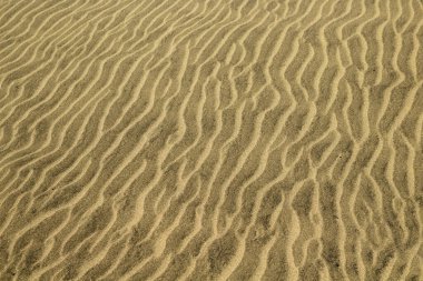 natural sand pattern created by wind blowing differently sized and colored particles clipart