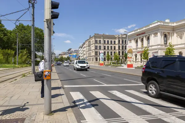 stock image VIENNA, AUSTRIA - JUNE 13, 2023: View of Karlsplatz - city square on the border of the first and fourth districts of Vienna