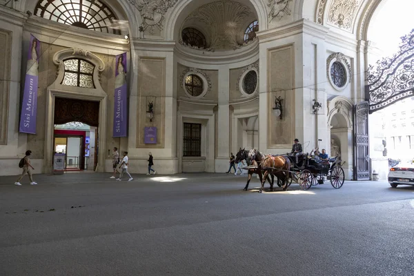 Wien Österrike Juni 2023 Sissi Museum Hofburg Palace Complex — Stockfoto