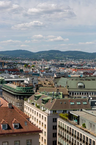 Viyana Avusturya Haziran 2023 Stephen Katedrali Nin Gözlem Güvertesinden Viyana — Stok fotoğraf