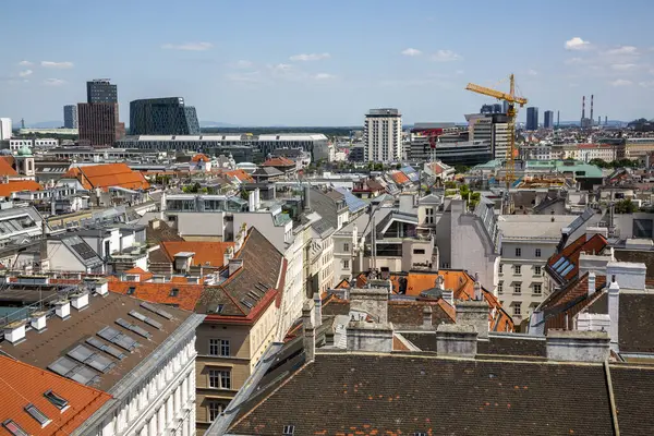 Вена Австрия Июня 2023 Года Вид Вену Смотровой Площадки Собора — стоковое фото