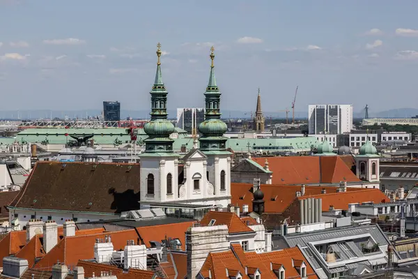 Wien Österreich Juni 2023 Blick Auf Wien Von Der Aussichtsplattform — Stockfoto